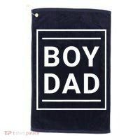 Boy Dad - Gift for Dads with Sons - Best Father - Classic Golf Towel thumb 0