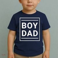 Boy Dad - Gift for Dads with Sons - Best Father - Classic Toddler T-Shirt thumb 2