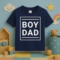 Boy Dad - Gift for Dads with Sons - Best Father - Classic Toddler T-Shirt thumb 3