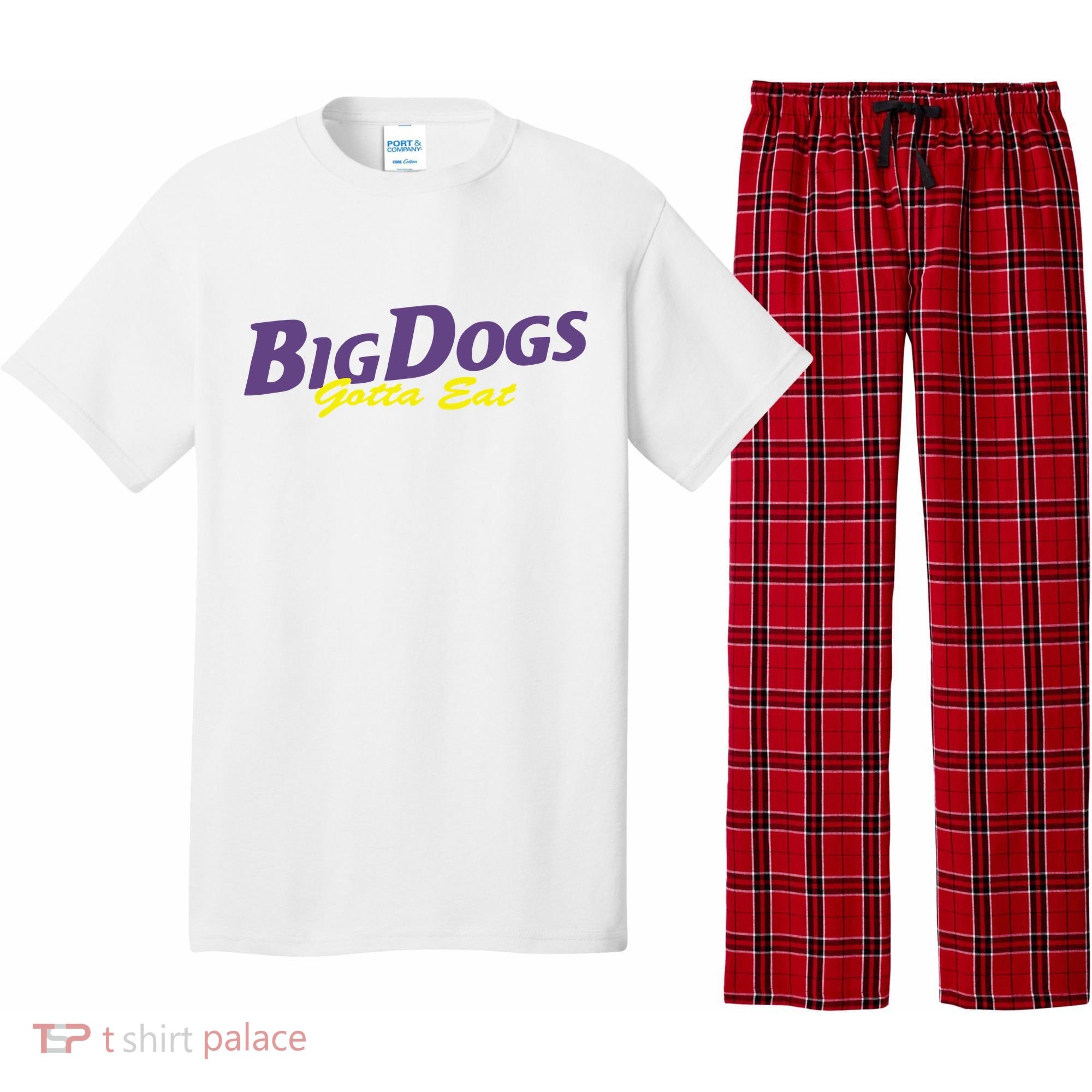 Big Dogs Gotta Eat Bdge Feast Pajama Set