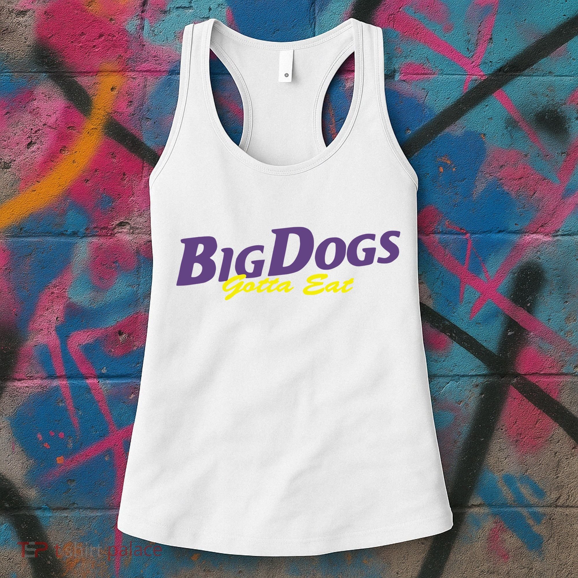 Big Dogs Gotta Eat Bdge Feast Women's Tank Top