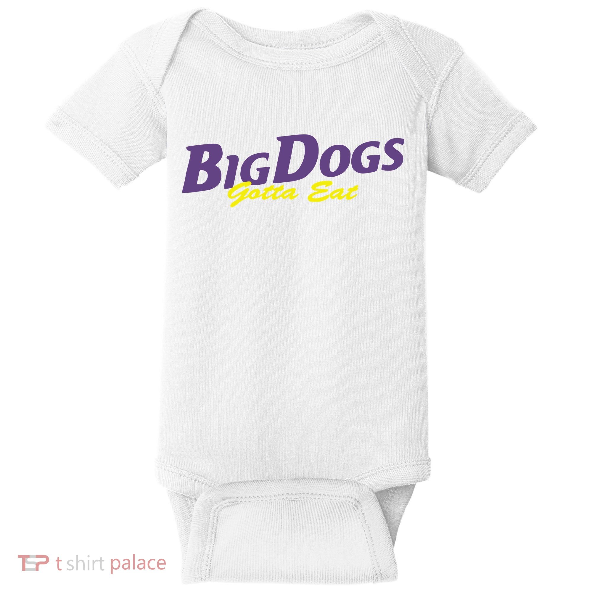 Big Dogs Gotta Eat Bdge Feast Baby Bodysuit