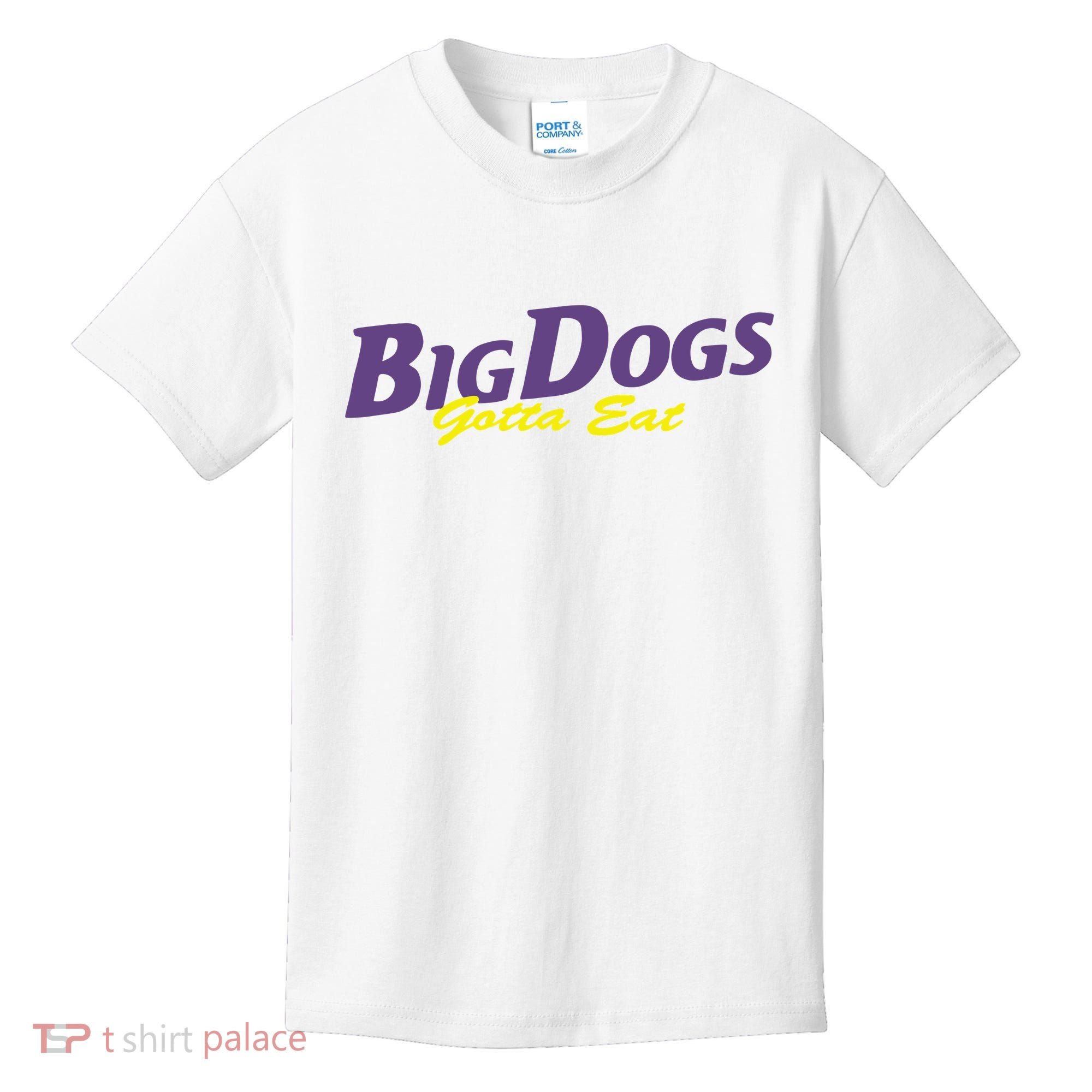 Big Dogs Gotta Eat Bdge Feast Kids T-Shirt