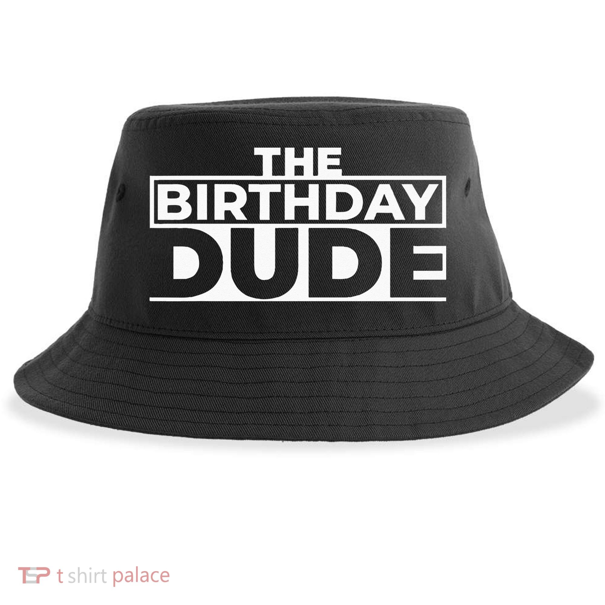 Birthday Dude Graphic Novelty Sustainable Bucket Hat