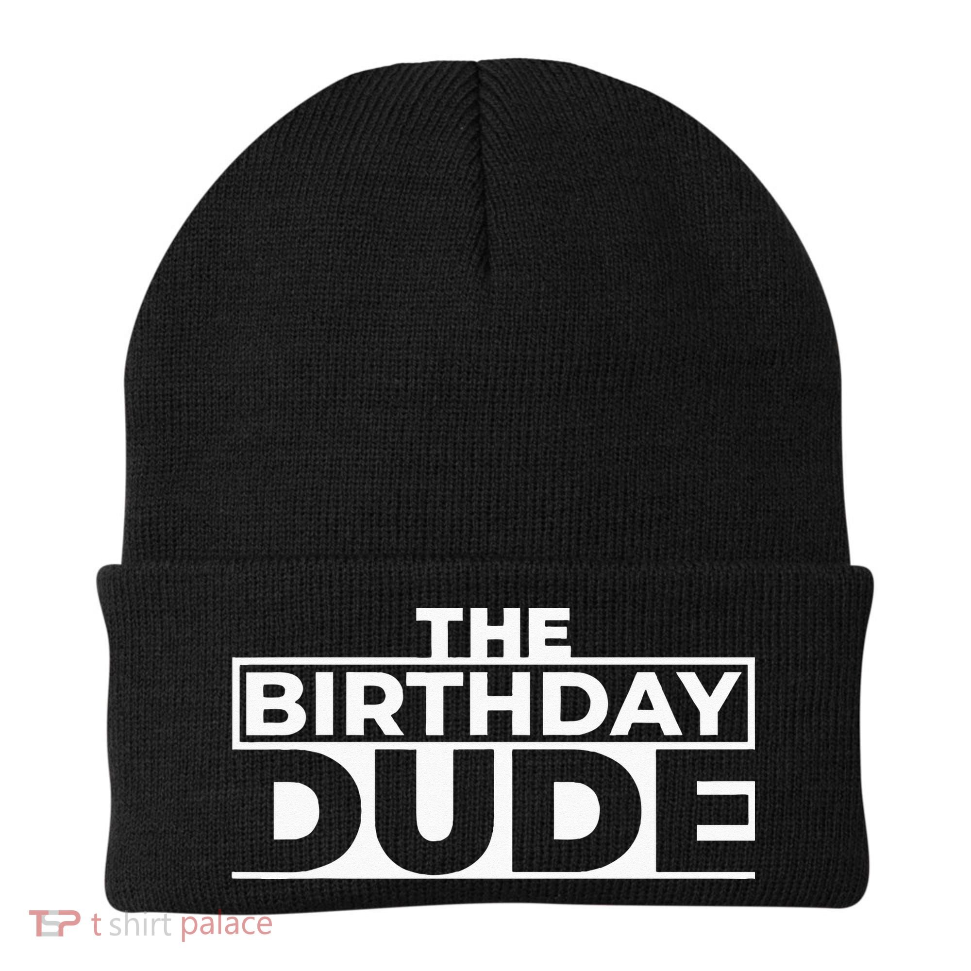 Birthday Dude Graphic Novelty Beanie