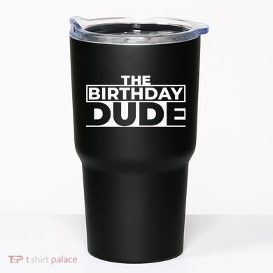 Birthday Dude Graphic Novelty Tumbler