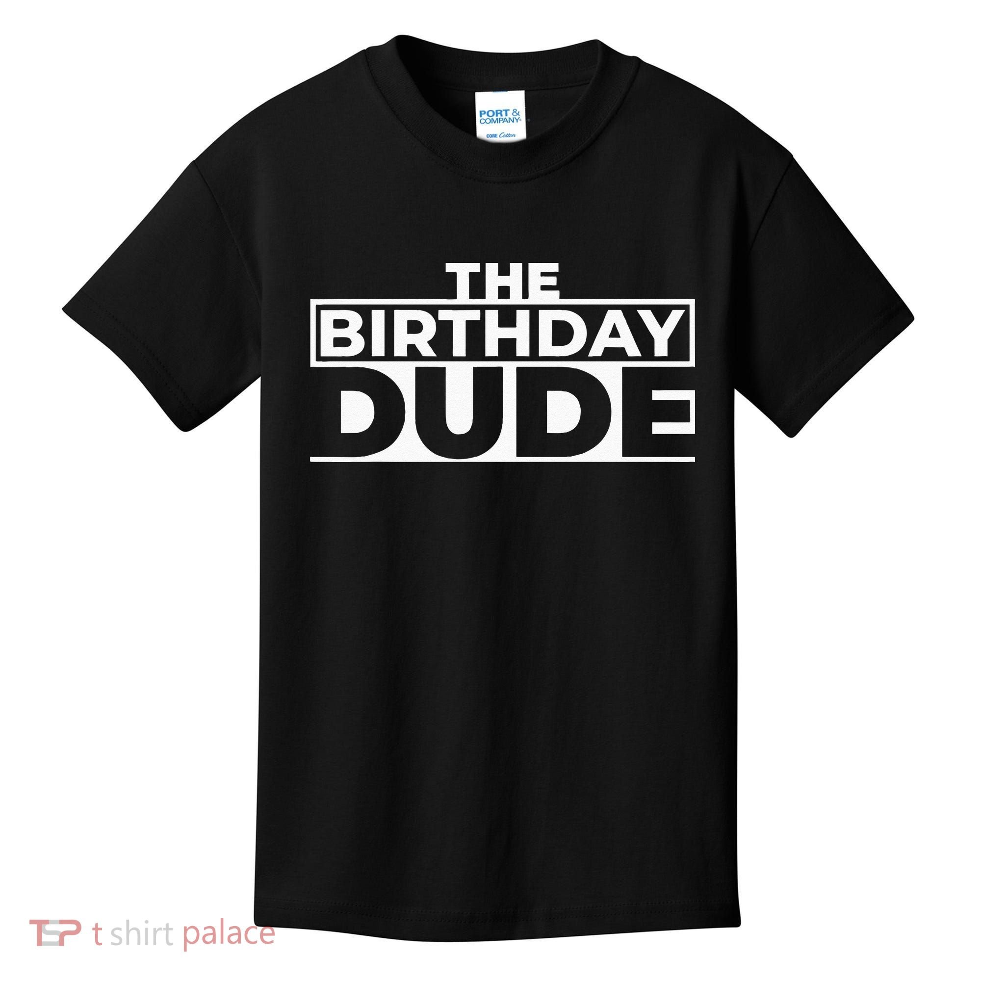 Birthday Dude Graphic Novelty Kids T-Shirt