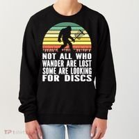 Bigfoot Disc Golf Sasquatch Funny Golf Ultimate Women's Sweatshirt thumb 0