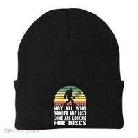 Bigfoot Disc Golf Sasquatch Funny Golf Ultimate Beanie thumb 0
