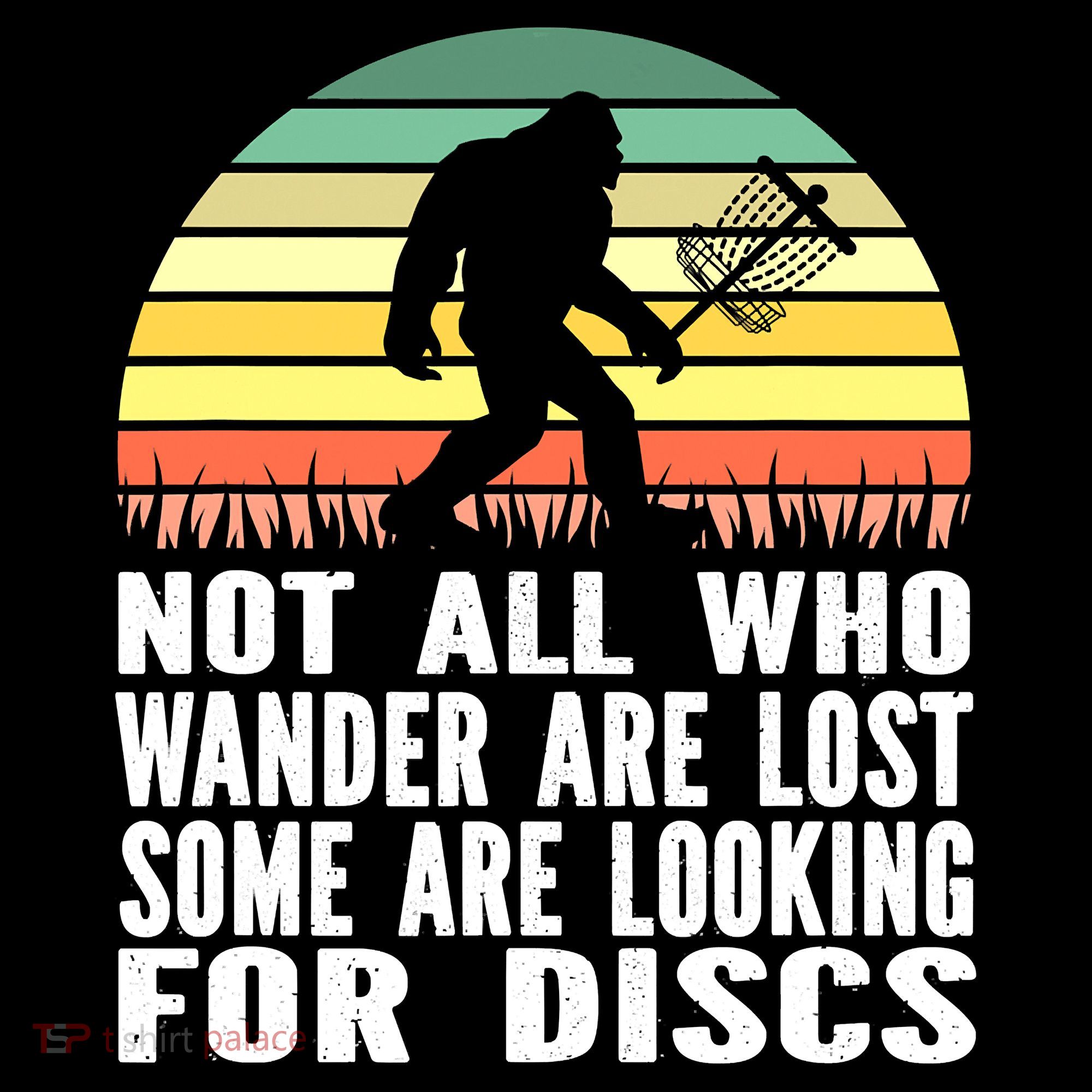 Bigfoot Disc Golf Sasquatch Funny Golf Ultimate Women's Hoodie