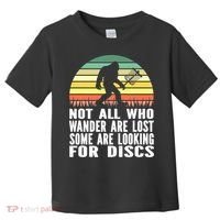 Bigfoot Disc Golf Sasquatch Funny Golf Ultimate Toddler T-Shirt thumb 0