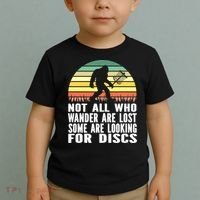 Bigfoot Disc Golf Sasquatch Funny Golf Ultimate Toddler T-Shirt thumb 2