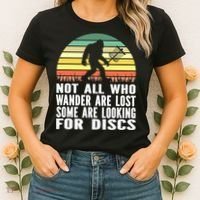 Bigfoot Disc Golf Sasquatch Funny Golf Ultimate Women's T-Shirt thumb 2