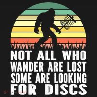 Bigfoot Disc Golf Sasquatch Funny Golf Ultimate Women's T-Shirt thumb 6