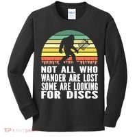 Bigfoot Disc Golf Sasquatch Funny Golf Ultimate Kids Long Sleeve Shirt thumb 0