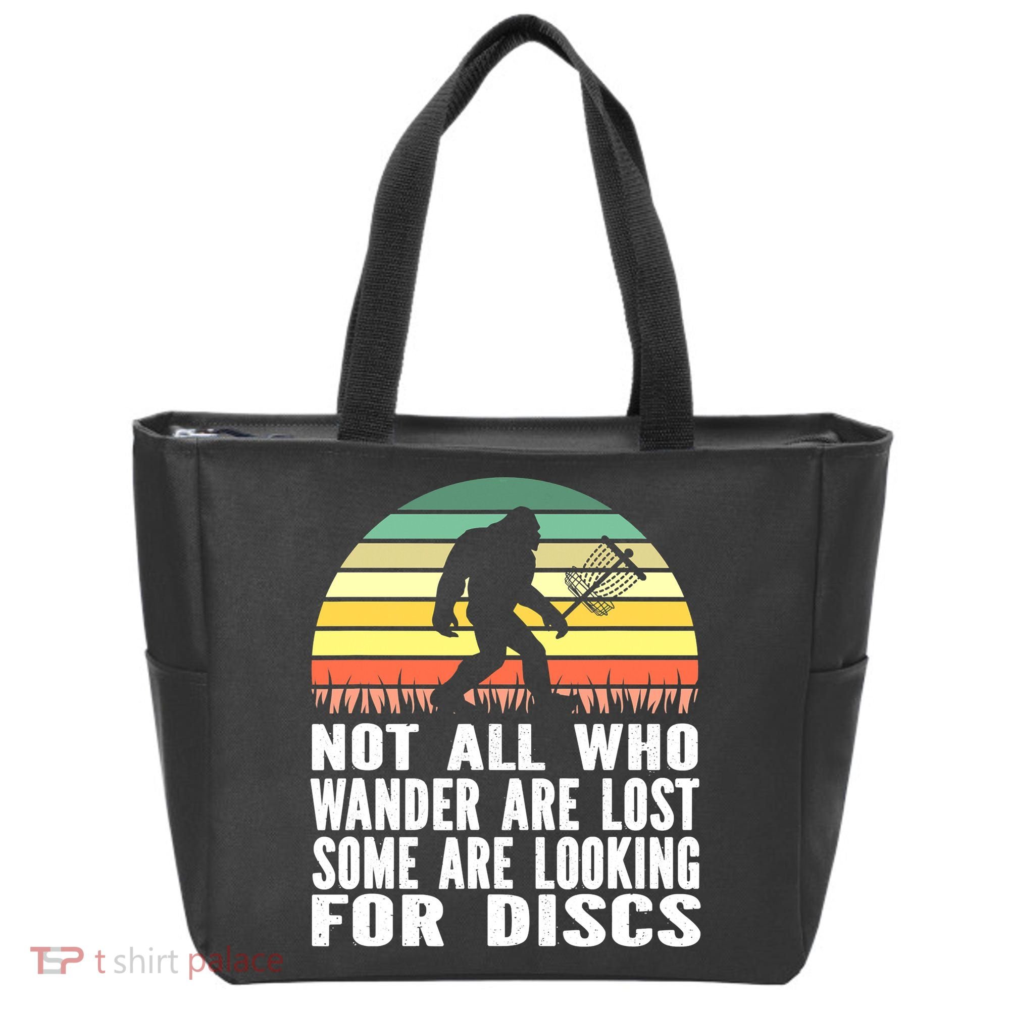 Bigfoot Disc Golf Sasquatch Funny Golf Ultimate Tote Bag