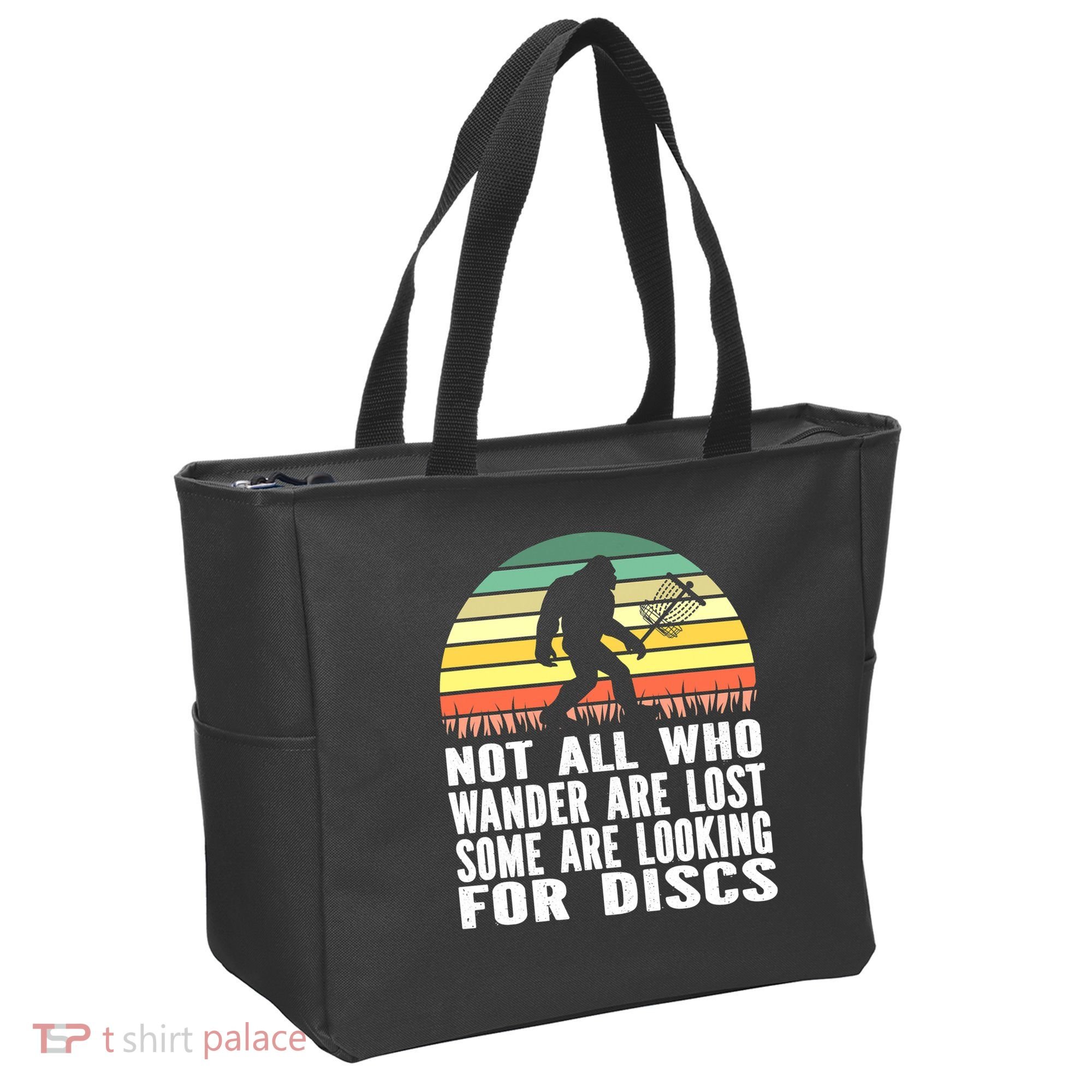 Bigfoot Disc Golf Sasquatch Funny Golf Ultimate Tote Bag