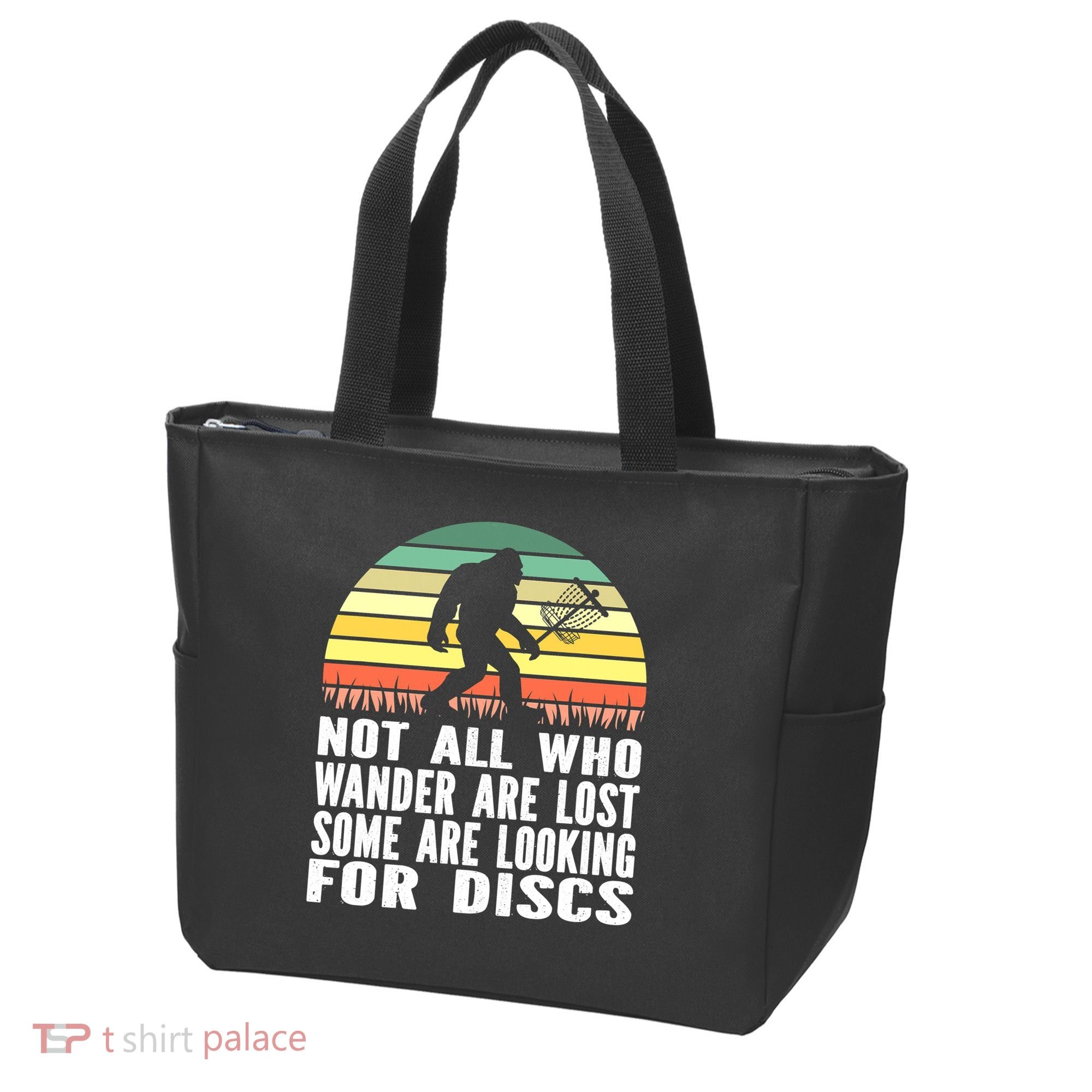 Bigfoot Disc Golf Sasquatch Funny Golf Ultimate Tote Bag