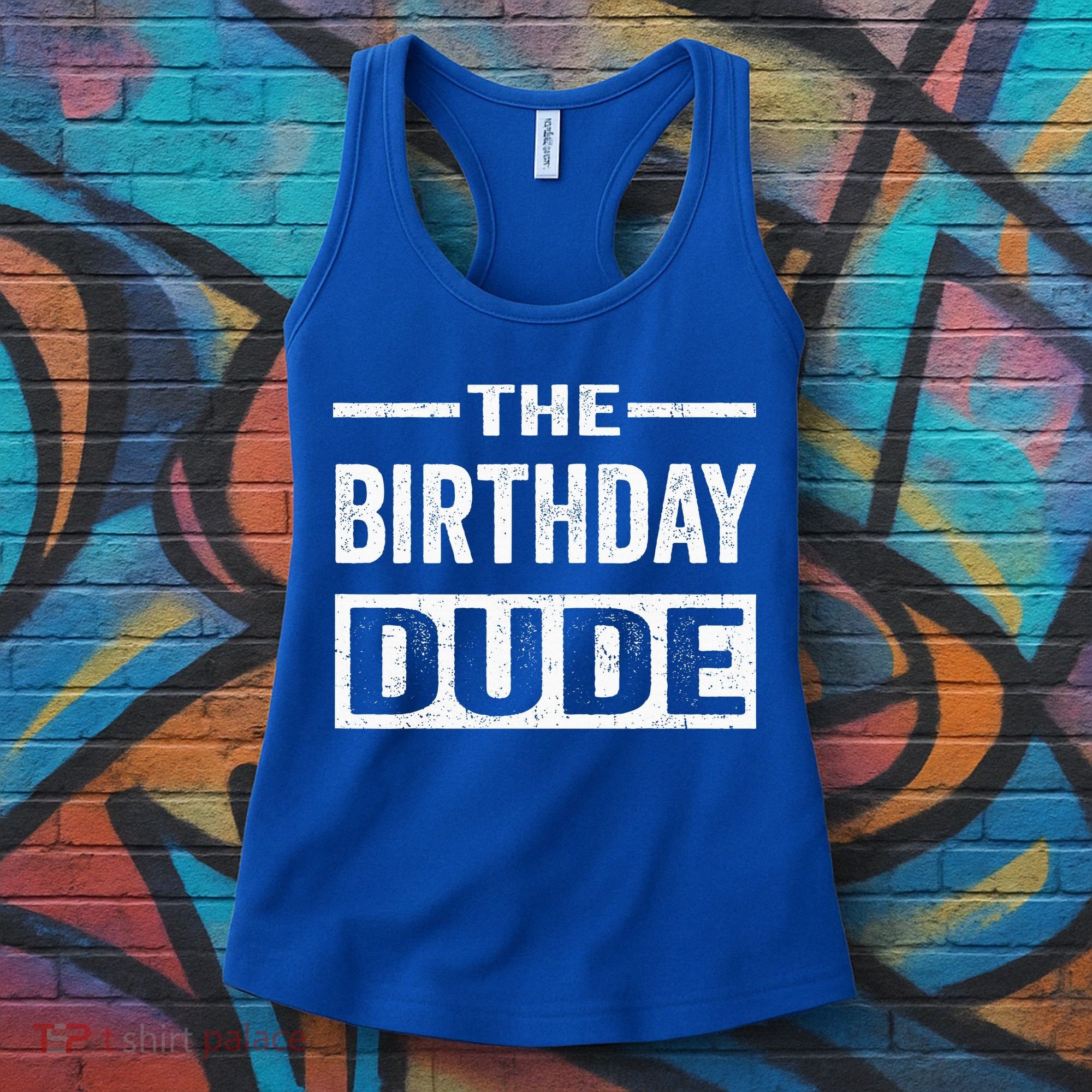 Birthday Dude Graphic Novelty Gift Women's Tank Top