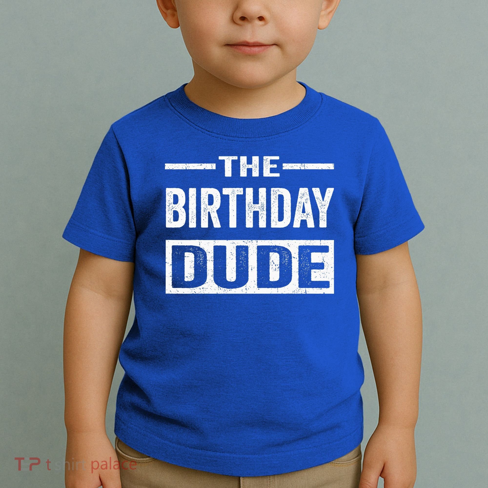 Birthday Dude Graphic Novelty Gift Toddler T-Shirt