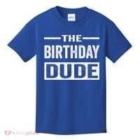 Birthday Dude Graphic Novelty Gift Kids T-Shirt thumb 0