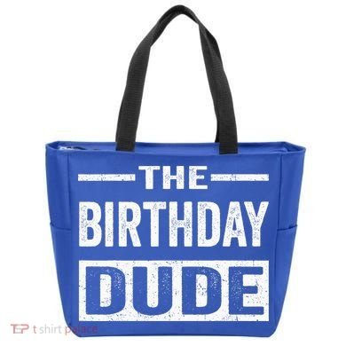 Birthday Dude Graphic Novelty Gift Tote Bag