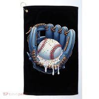 Baseball Drip Glove Ice Cream Drip Sports Golf Towel thumb 0