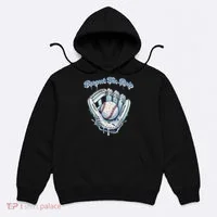 Baseball Drip Glove Drip Respect The Drip Hoodie thumb 0