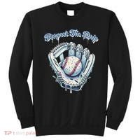 Baseball Drip Glove Drip Respect The Drip Sweatshirt thumb 0