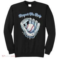Baseball Drip Glove Drip Respect The Drip Sweatshirt thumb 0