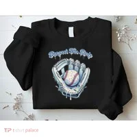 Baseball Drip Glove Drip Respect The Drip Sweatshirt thumb 2