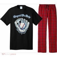 Baseball Drip Glove Drip Respect The Drip Pajama Set thumb 0