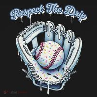 Baseball Drip Glove Drip Respect The Drip Pajama Set thumb 2