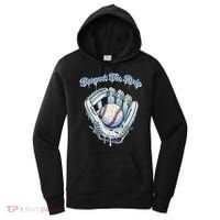 Baseball Drip Glove Drip Respect The Drip Women's Hoodie thumb 0