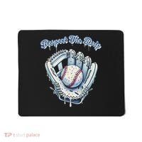 Baseball Drip Glove Drip Respect The Drip Mousepad thumb 0