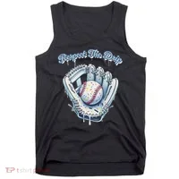 Baseball Drip Glove Drip Respect The Drip Tank Top thumb 0