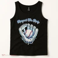 Baseball Drip Glove Drip Respect The Drip Tank Top thumb 2