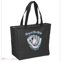Baseball Drip Glove Drip Respect The Drip Tote Bag thumb 2