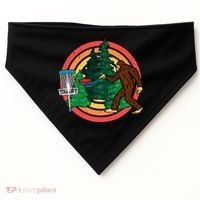 Bigfoot Disc Golf Funny Disc Golf USA-Made Doggie Bandana thumb 0