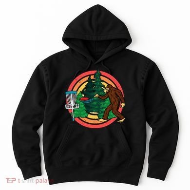 Bigfoot Disc Golf Funny Disc Golf Hoodie