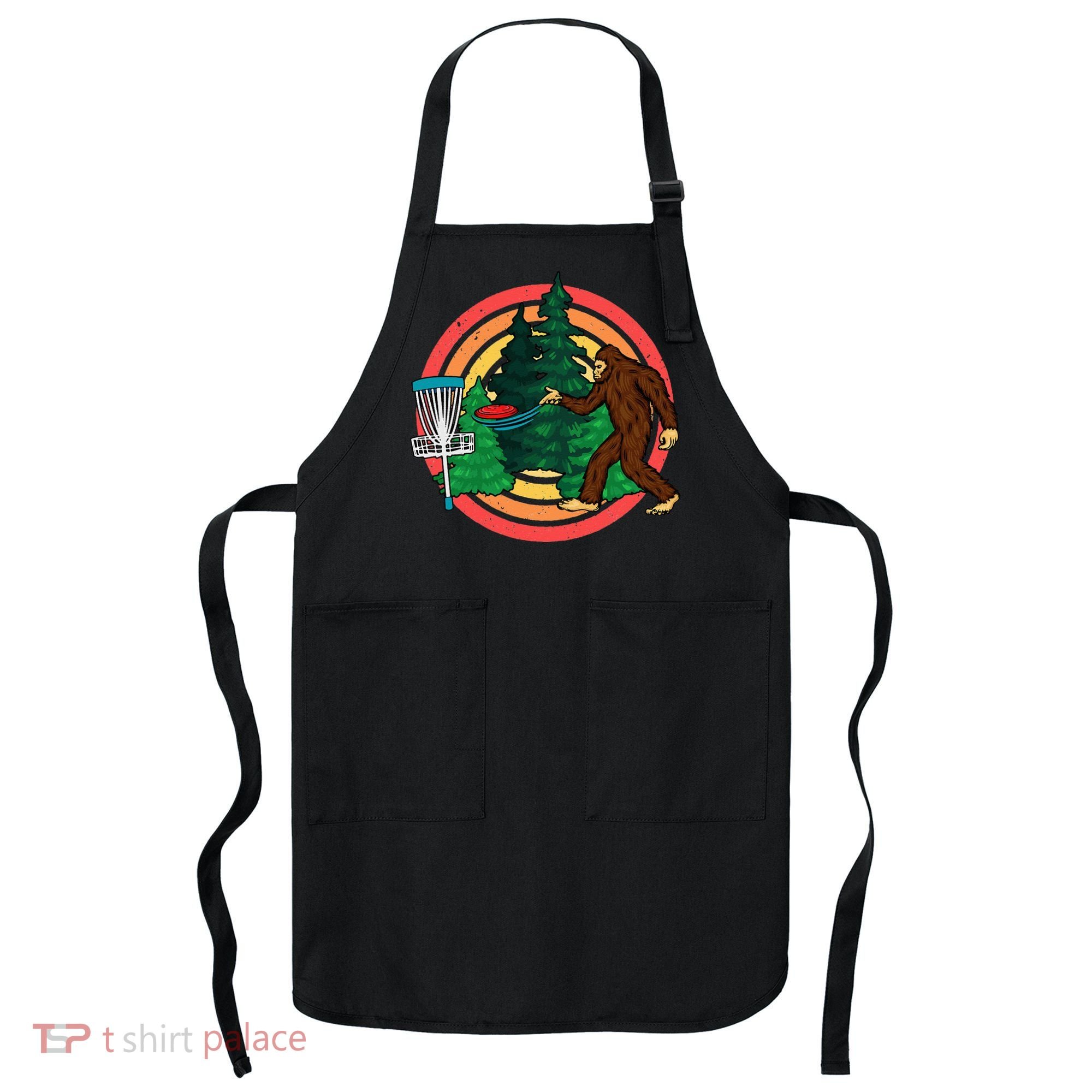 Bigfoot Disc Golf Funny Disc Golf Apron