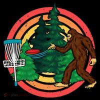 Bigfoot Disc Golf Funny Disc Golf Sweatshirt thumb 3
