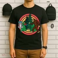 Bigfoot Disc Golf Funny Disc Golf T-Shirt thumb 6