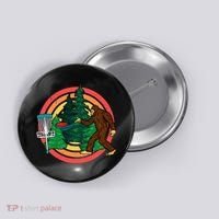 Bigfoot Disc Golf Funny Disc Golf Button thumb 0