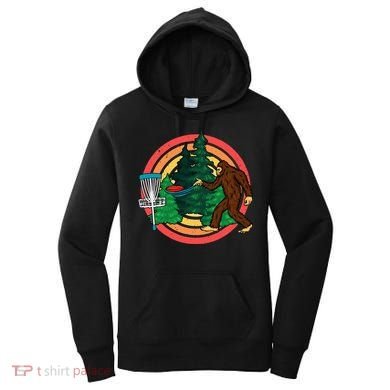 Bigfoot Disc Golf Funny Disc Golf Women's Hoodie
