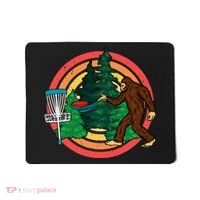 Bigfoot Disc Golf Funny Disc Golf Mousepad thumb 0