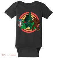 Bigfoot Disc Golf Funny Disc Golf Baby Bodysuit thumb 0
