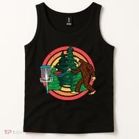 Bigfoot Disc Golf Funny Disc Golf Tank Top thumb 2
