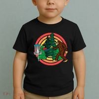 Bigfoot Disc Golf Funny Disc Golf Toddler T-Shirt thumb 2