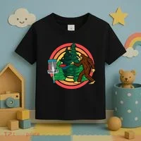 Bigfoot Disc Golf Funny Disc Golf Toddler T-Shirt thumb 3